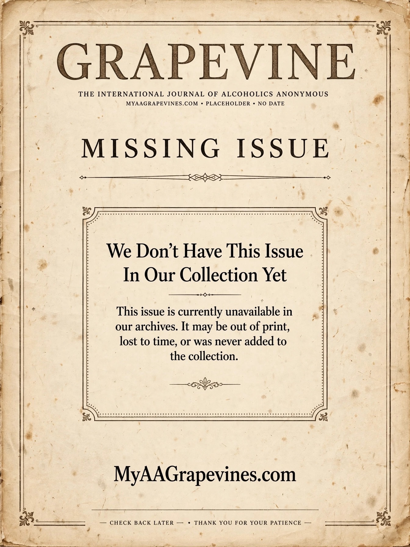 1940s Grapevine Hero